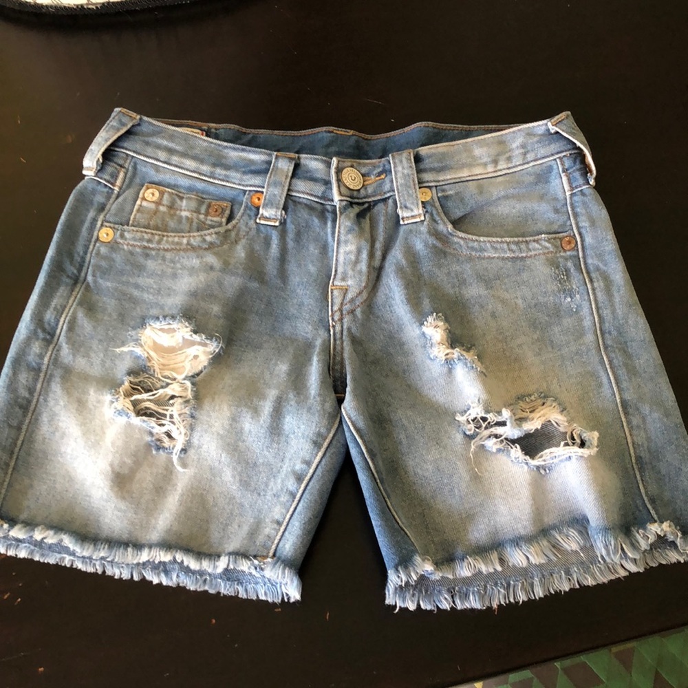 True Religion Jean Shorts
